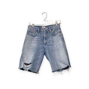 Women’s Citizens of Humanity Libby distressed Bermuda Jean shorts, size 26